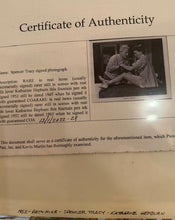 Load image into Gallery viewer, Autograph photograph of Spencer Tracy