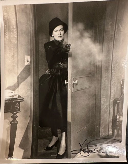 Autographed photograph of Joan Fonaine