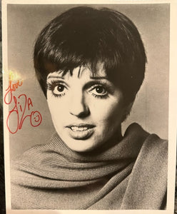 Autographed photograph of Liza Minnelli