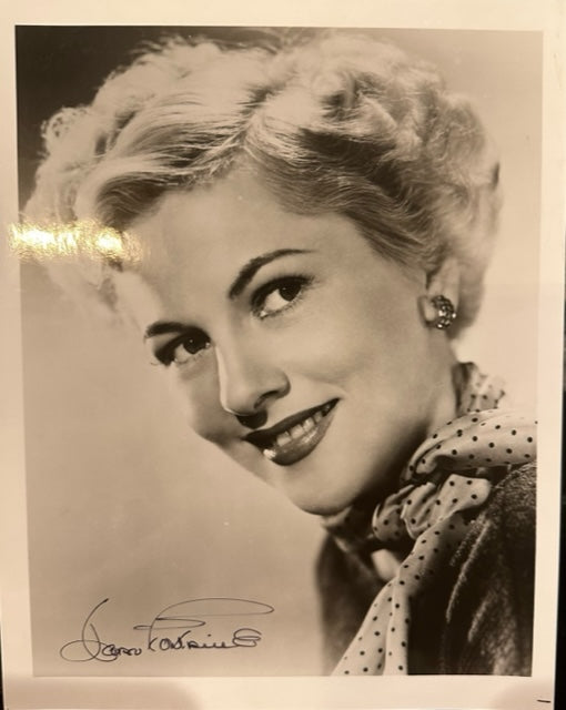 Autographed photograph of Joan Fontaine