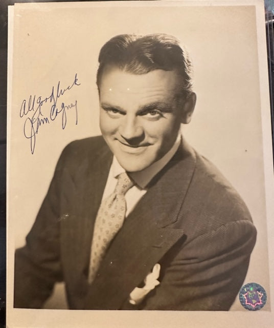 Autographed photograph ( unframed ) of James Cagney