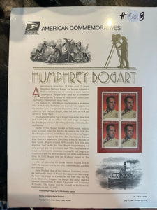 Stamps: American Commemorative Panel Humphrey Bogart