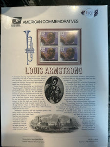 Stamps: American Commemoratives: Louis Armstrong