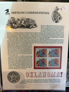 Stamps: American Commemoratives  Oklahoma