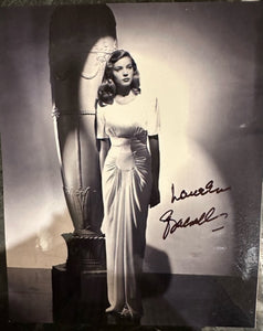 Autographed Photograph of Lauren BaCall