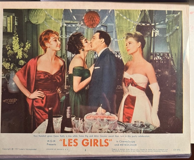 Lobby Card of Les Girls