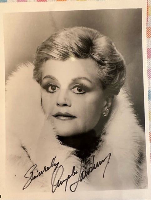 Autographed photograph of Angela Lansbury