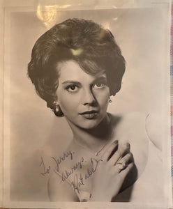 Autographed photograph of Natalie Wood