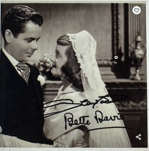 Autographed Photograph of Bette Davis