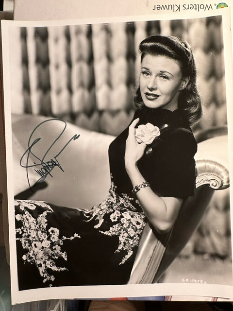 Autographed photograph of Ginger Rogers