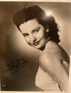 Autographed photograph of Cyd Charisse