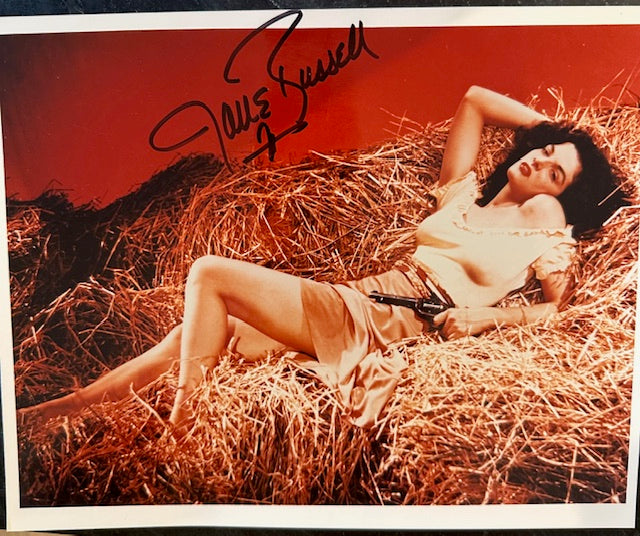Autographed photograph of Jane Russell