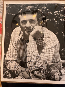 Autographed photograph of Rock Hudson