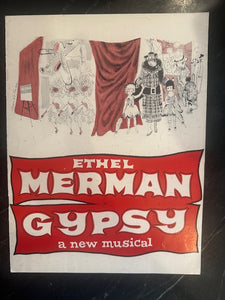 Autographed Program of Ethel Merman