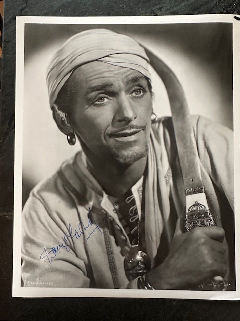 Autographed photograph of Douglas Fairbanks, Jr