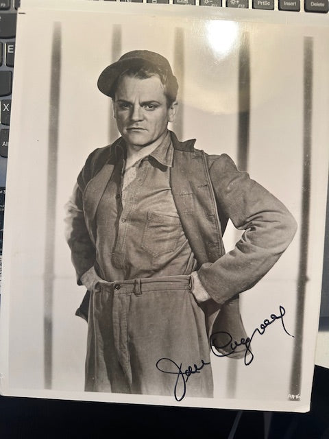 Autographed photograph of James Cagney