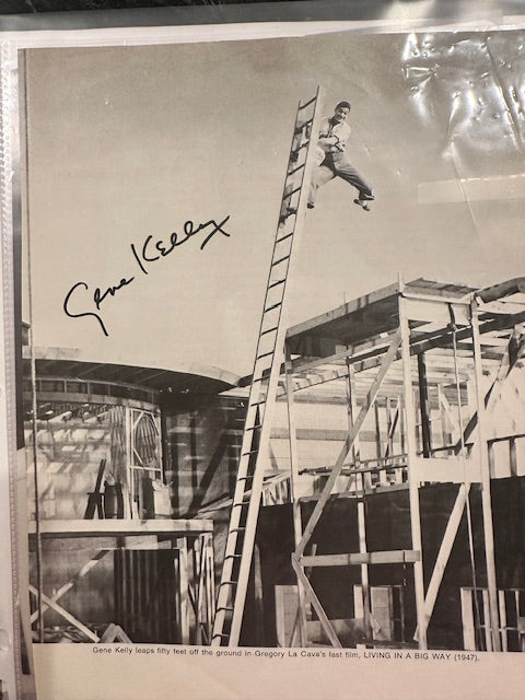 Autographed photograph of Gene Kely