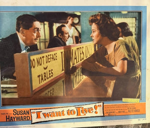 Lobby Card for I Want To Live