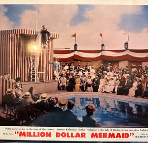 Lobby Card for Million Dollar Mermaid