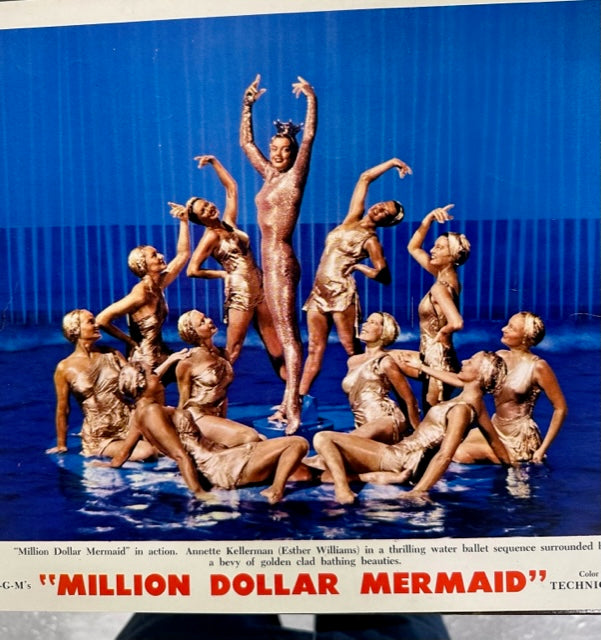 Lobby Card of Million Dollar Mermaid