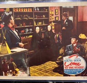 Lobby Card for Come to the Stable