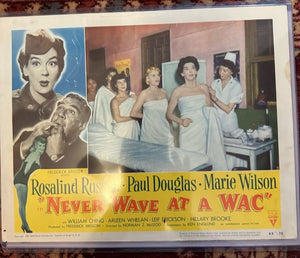 Lobby Card for Never Wave at a WAC