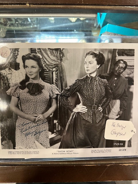 Autographed photograph of Kathryn Grayson