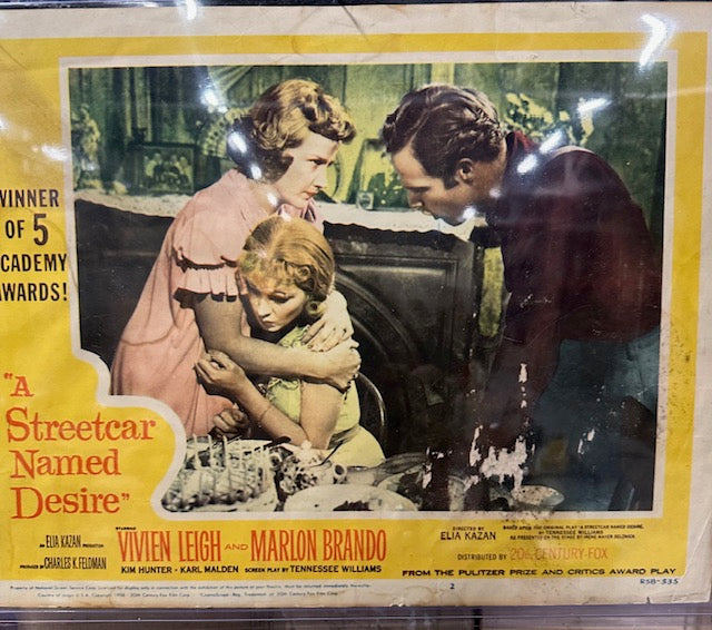 Lobby card from Streetcar Named Desire