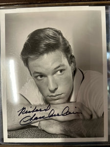 Autographed photograph oF Richard Chamberlain