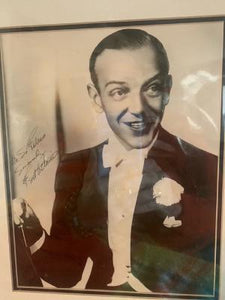 Autograph Framed Photograph of Fred Astaitre