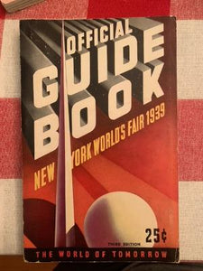 Vintage New York Worlds Fair guidebook 1939