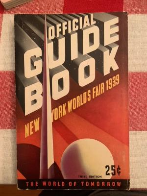 Vintage New York Worlds Fair guidebook 1939
