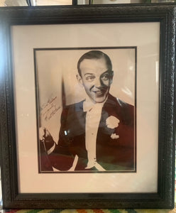 Autograph Framed Photograph of Fred Astaitre