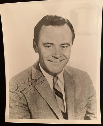 Autographed photograph of Jack Lemmon