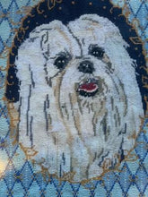 Load image into Gallery viewer, Needlepoint: Maltese Dog
