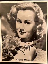 Load image into Gallery viewer, Autographed photograph of Virginia Mayo
