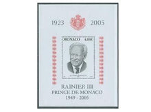 Load image into Gallery viewer, Bric a Brac  Stamp Monaco Death of Prince Rainer III

