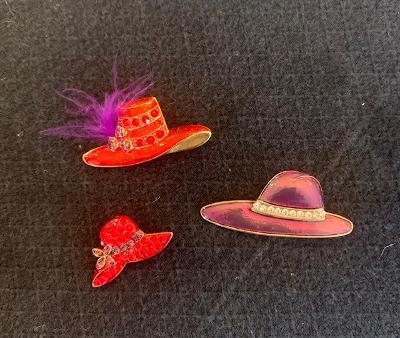 Jewelry :Red Hat Pin Collection