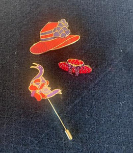 Jewelry: Red Hat Pin Collection 7