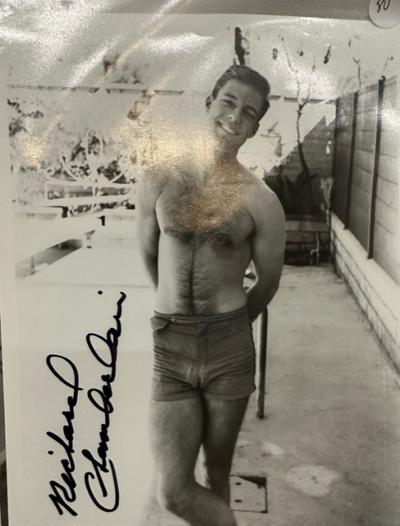 Autographed photograph of Richard Chamberlain