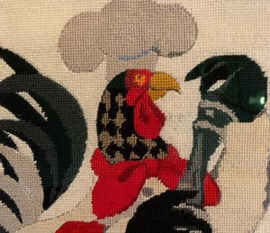 Needlepoint Rooster