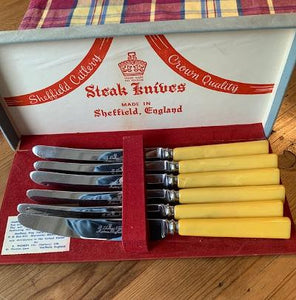 Vintage Steak Knives